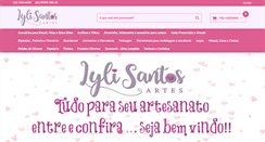 Desktop Screenshot of liliartesanato.com.br