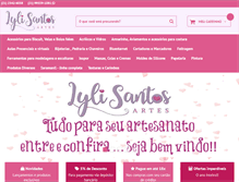 Tablet Screenshot of liliartesanato.com.br